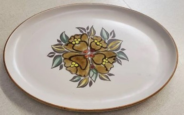 Oak Apple Oval Vegetable or Serving Bowl