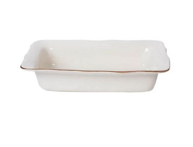 Cantaria White Large Rectangular Baker