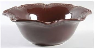 Isabella Chocolate Skyros Cereal Bowl