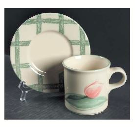 Garden Party Cup and Saucer