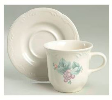 Grapevine Pfaltzgraff Cup And Saucer