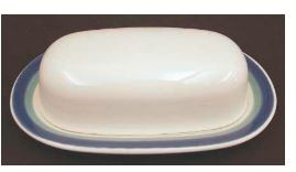 Wyngate Band Covered Butter and Lid