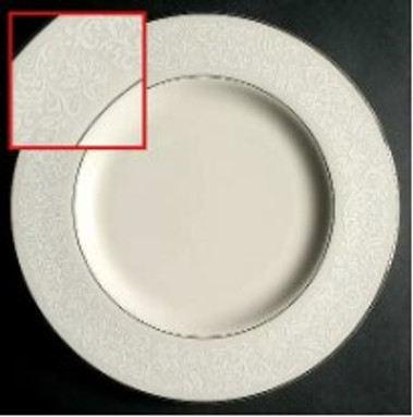 Brocade Pickard Dinner Plate