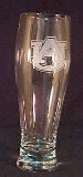Auburn Etched Pilsner Set Of 4 - Auburn Etched Pilsner Set Of 4 Auburn University Arthur Cour