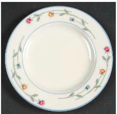 Country Flowers Gorham Bread And Butter Plate