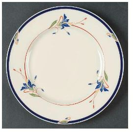 Melon Bud Round Salad Plate