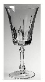 French Cathedral Water Goblet