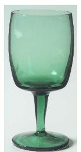 Images Green Gorham Wine Goblet