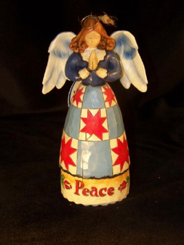Small Peace Angel  Jim Shore Collectible