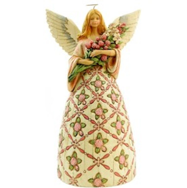 Breast Cancer Angel Jim Shore Collectible