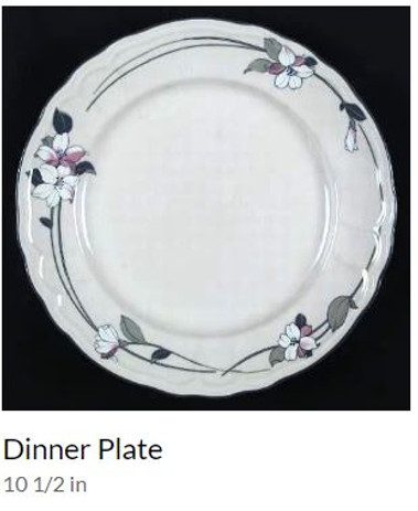 Apple Blossom Epoch Dinner Plate