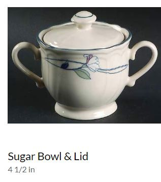 Apple Blossom Sugar and Lid