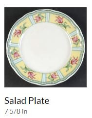 Westlake Round Salad Plate