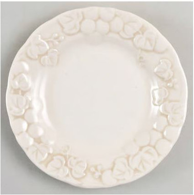 Antique Grape Bread and Butter Plate