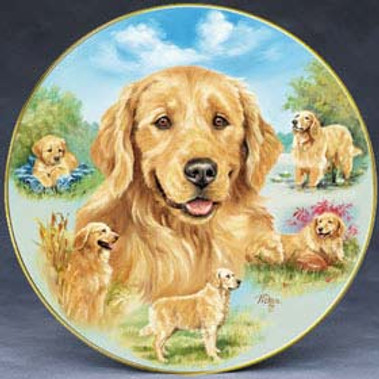 A Heart Of Gold  For The Love Of Goldens  Bradford Exchange