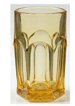 Old Williamsburg Yellow Tumbler or High Ball