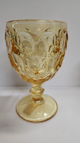 Provencial  Sunshine Yellow Imperial Water Goblet