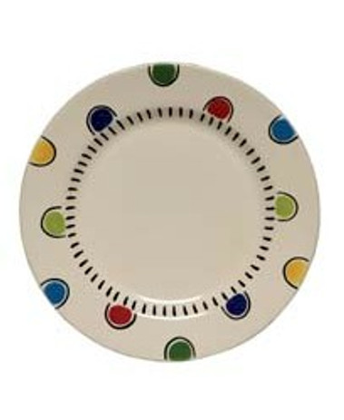 Happy Together Mandy Bagwell Polka Dot Salad Plate