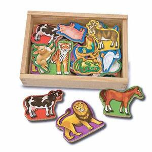 Wooden Animal Magnets Melissa - Wooden Animal Magnets  Melissa and Doug Wooden Toys