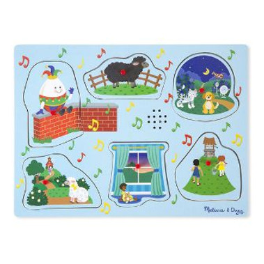 Melissa And Doug Nursery Rhymes 2 Sound Puzzle