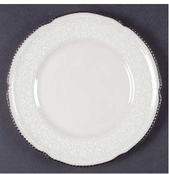 Filigree Bread and Butter Plate