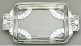 University Of Alabama Casserol - University Of Alabama Casserole W/3 Qt. Pyrex  Arthur Court