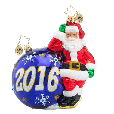 Having A Ball 2016 Christmas Christopher Radko Ornament