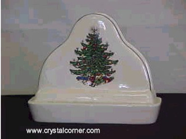 Christmas Tree Cuthbertson  Napkin Holder