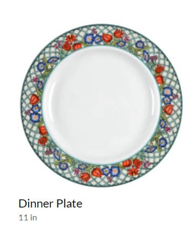 Nordic Garden Dansk Dinner Plate