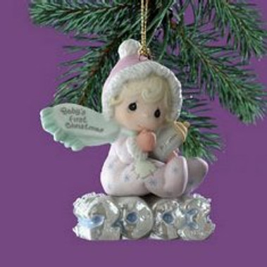 Babys First Christmas Ornament - Babys First Christmas Ornament Precious Moments