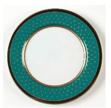 Chaumont Teal Green   Fitz and Floyd Salad Plate