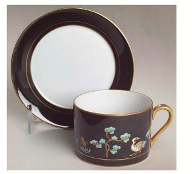 Chinoiserie Fitz And Floyd Cup And Saucer