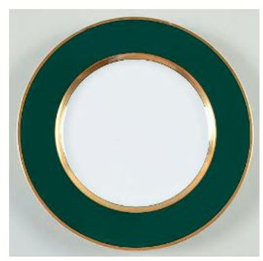 Renaissance Green Fitz And Floyd Salad Plate