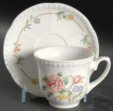 Garden Party Johnson Cup And Saucer