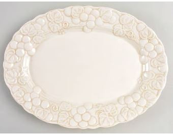 Antique Grape Medium Oval Platter