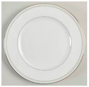 Platinum Beaded Pearl Nikko Salad Plate