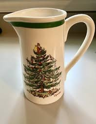 Christmas Tree Spode 24 Oz Jug