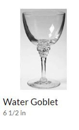 Majesty Tiffin Water Goblet