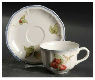 Cottage Villeroy And Boch Tea Cup And Saucer