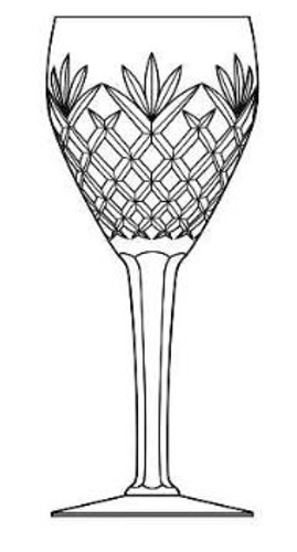 Merano Waterford Water Goblet