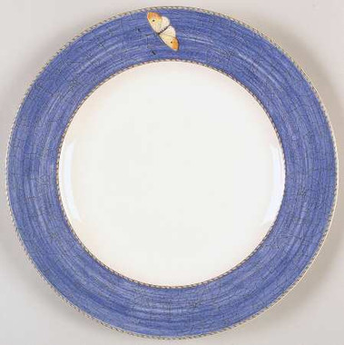 Sarahs Garden Blue Wedgwood Dinner Plate