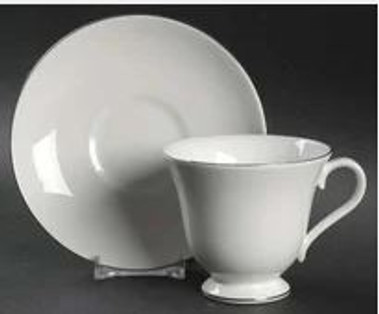 Signet Platinum Wedgwood Cup And Saucer