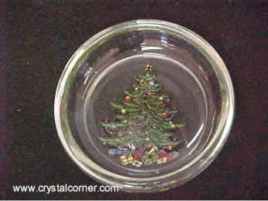 Christmas Tree Cuthbertson Glass Coaster Set Of 4
