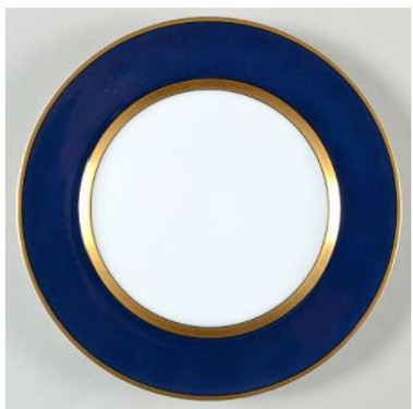 Renaissance Blue Fitz And Floyd  Bread And Butter