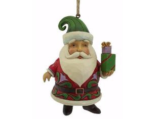 Short Santa With Gifts - Jim Shore Collectible