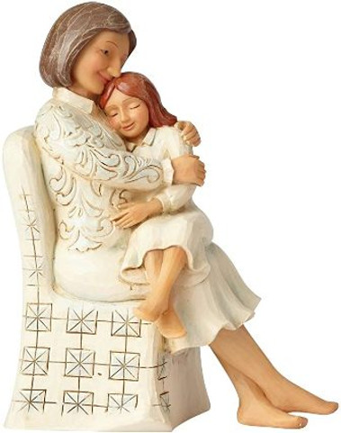 Sitting Woman With Child - Jim Shore Collectible