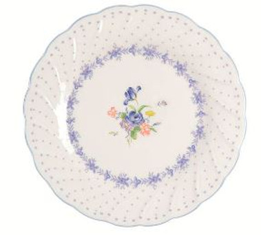 Blue Peony Nikko Salad Plate