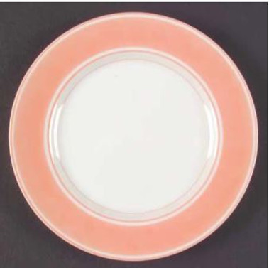 Rondelet Peach Fitz And Floyd Salad Plate