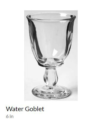 Canterbury Water Goblet