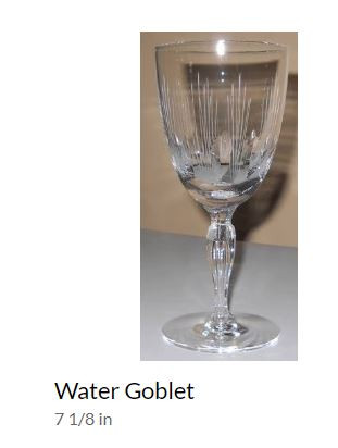 Resplendent Water Goblet